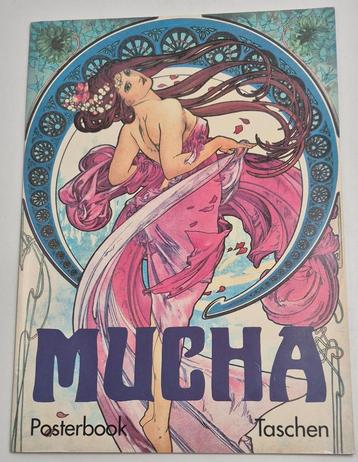 Mucha Poster Book – Motifs et Designs Art Nouveau beschikbaar voor biedingen