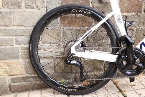 Roues carbone Elitewheels Drive Helix 46D Disc NEUVES, Fietsen en Brommers, Fietsonderdelen, Nieuw, Racefiets, Wiel, Ophalen