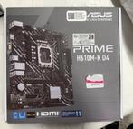 PRIME H610M-K D4, Enlèvement ou Envoi, Neuf, Intel, DDR4