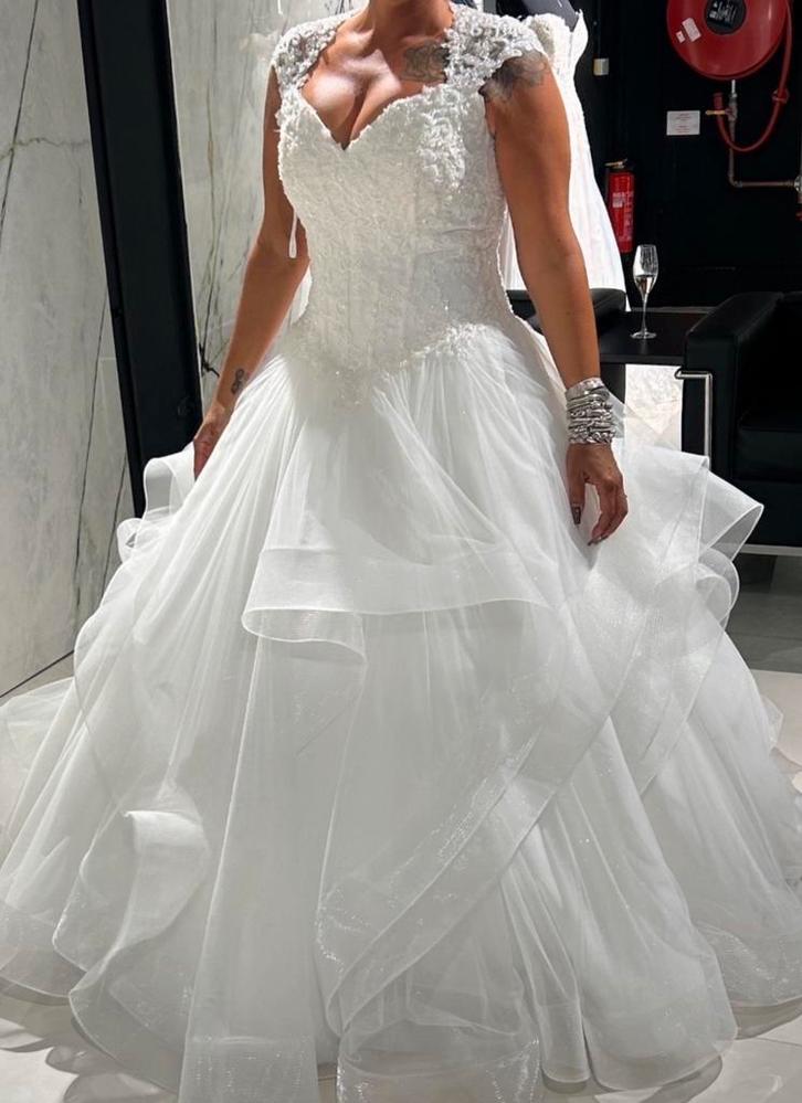 Robe de Mariée, Vêtements | Femmes, Vêtements de mariage & Accessoires de mariage, Comme neuf, Robe de mariée, Blanc, Enlèvement