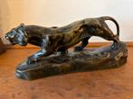 Art Deco beeldje tijger, Antiek en Kunst, Ophalen