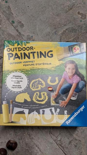 Peinture extérieure (craie liquide) pour enfants 