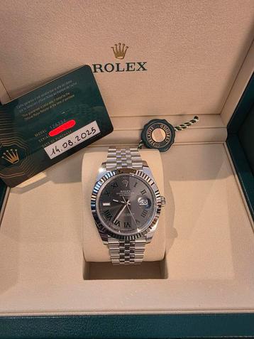 NIEUWE ROLEX DATEJUST 41MM 5J GARANTIE  beschikbaar voor biedingen