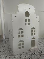 Houten poppenhuis grachtenpand, Ophalen, Zo goed als nieuw, Poppenhuis