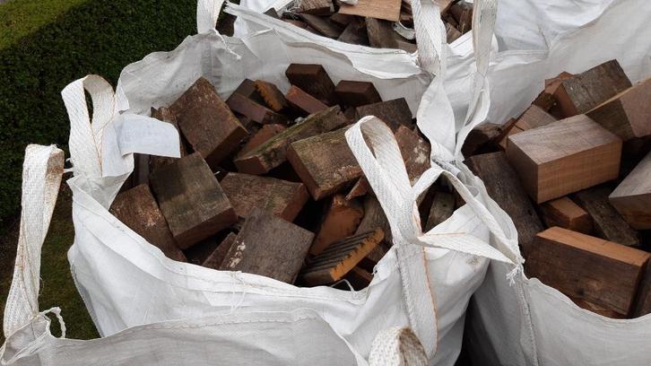 Hard Brandhout Azobe, Tuin en Terras, Brandhout, Blokken, Overige houtsoorten, 6 m³ of meer, Ophalen