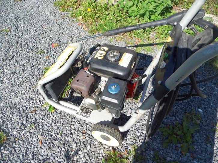 Hogedrukreiniger om in beslag te nemen, perfecte staat, Tuin en Terras, Hogedrukreinigers, Gebruikt, Benzine, Met regelbare waterdruk