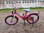 Meisjesfiets roos, Ophalen, Zo goed als nieuw, Uniek, Handrem