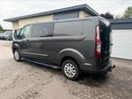FORD TRANSIT CUSTOM * LIMITED * L2 * DUB CAB * 27686 + BTW, Auto's, Bestelwagens en Lichte vracht, Voorwielaandrijving, Testrit aan huis