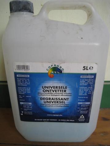 Universele bio afbreekbare ontvetter, merk Copagro, 5L, Enlèvement ou Envoi