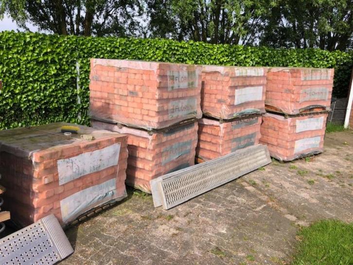 gevelstenen floren tronco 3850 st nieuw op verpakte pallet, Doe-het-zelf en Bouw, Metselstenen, Nieuw, Bakstenen, Ophalen