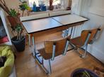 Retro schoolbank, Ophalen, Zo goed als nieuw, Stoel(en)
