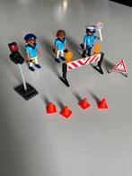 Playmobil setje met 3 agenten flitscontrole + politiemotor, Ophalen of Verzenden, Zo goed als nieuw