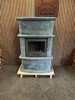 25121 zware Speksteenkachel OEH, Ophalen, Gebruikt, Houtkachel, Vrijstaand
