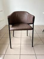 6 design stoelen PU leer - nieuw, Brun, Cuir, Enlèvement ou Envoi, Neuf