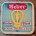 bierviltje "Beker" - Cerckel Diest, Verzamelen, Ophalen of Verzenden, Gebruikt