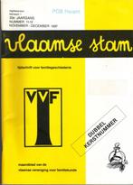 VLAAMSE STAM JG 1996 en 1997 genealogie heemkunde stamboom, Boeken, Geschiedenis | Stad en Regio, Ophalen of Verzenden, Gelezen