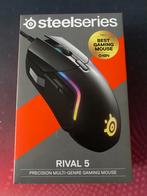 SteelSeries RIVAL 5 pro gaming mouse, Computers en Software, Rechtshandig, Nieuw, Ophalen of Verzenden, Steelseries