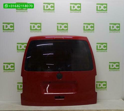 Volkswagen Caddy ('03-'15) Achterklep rood met ruit, Auto-onderdelen, Carrosserie, Achterklep, Volkswagen, Gebruikt, Ophalen of Verzenden