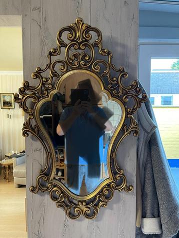 Vintage spiegel, 91 cm hoog beschikbaar voor biedingen