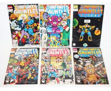 The Infinity Gauntlet #1-6 comics Near Mint Jim Starlin 1991 beschikbaar voor biedingen