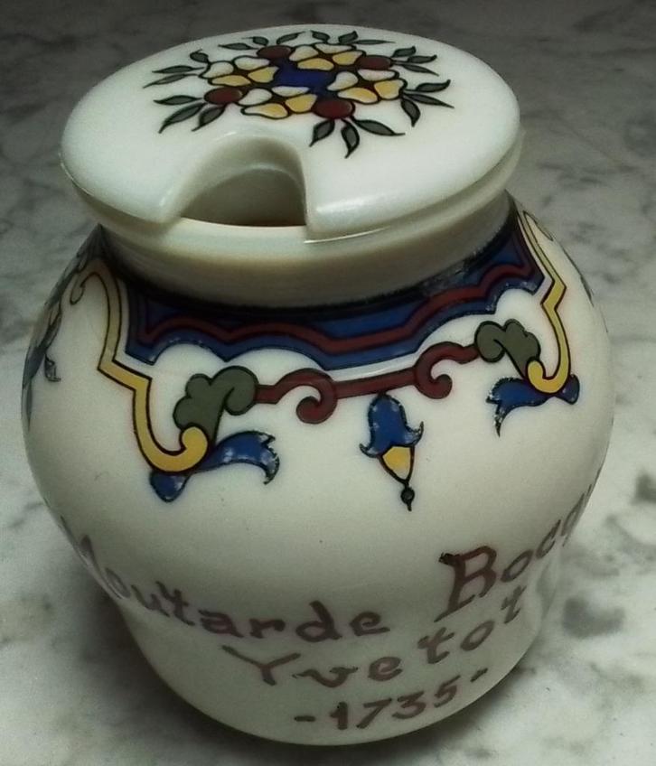 Antieke Franse  mosterdpot, Antiek en Kunst, Antiek | Keramiek en Aardewerk, Verzenden