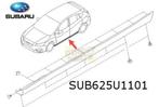 Subaru Impreza (10/17-) (GT) dorpelafdekking Links (te spuit, Envoi, Neuf, Subaru