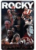 Vintage metalen bordje Rocky (30x20cm), Verzamelen, Ophalen of Verzenden, Nieuw