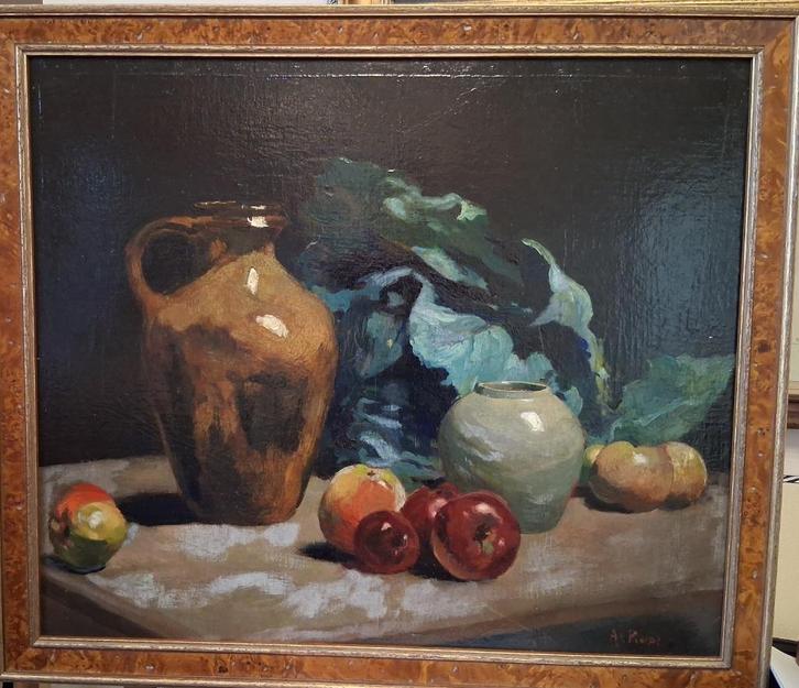 Albert PINOT (1875 - 1962) Stilleven, Antiek en Kunst, Kunst | Schilderijen | Klassiek, Ophalen