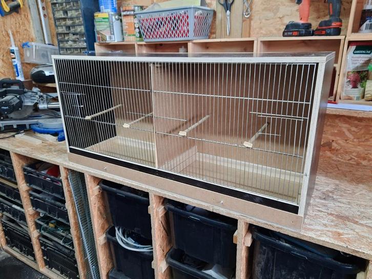 Nieuw vogelkooi, Dieren en Toebehoren, Vogels | Hokken en Kooien, Nieuw, Broedkooi of Kweekkooi, Hout, Ophalen