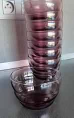 9 dezelfde glazen kommetjes, Huis en Inrichting, Ophalen, Zo goed als nieuw