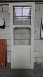 porte extérieur bois peint en couleur crème, 225 cm of meer, Overige typen, Nieuw, Ophalen of Verzenden