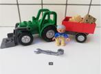 duplo 4687 tractor, Kinderen en Baby's, Ophalen of Verzenden, Complete set, Duplo