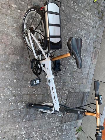 Run-bike e-bike plooifiets, Fietsen en Brommers, Ophalen