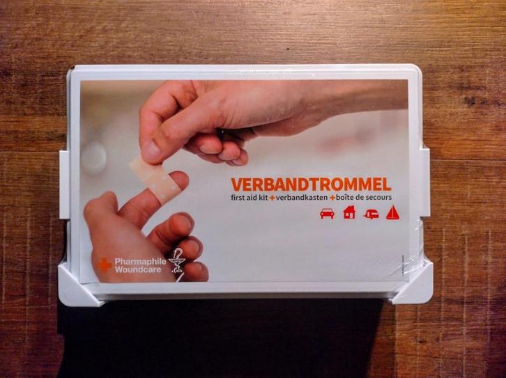 Professionele Verbanddoos met ruim 60 Benodigdheden (NIEUW), Diversen, Verpleegmiddelen, Nieuw, Ophalen