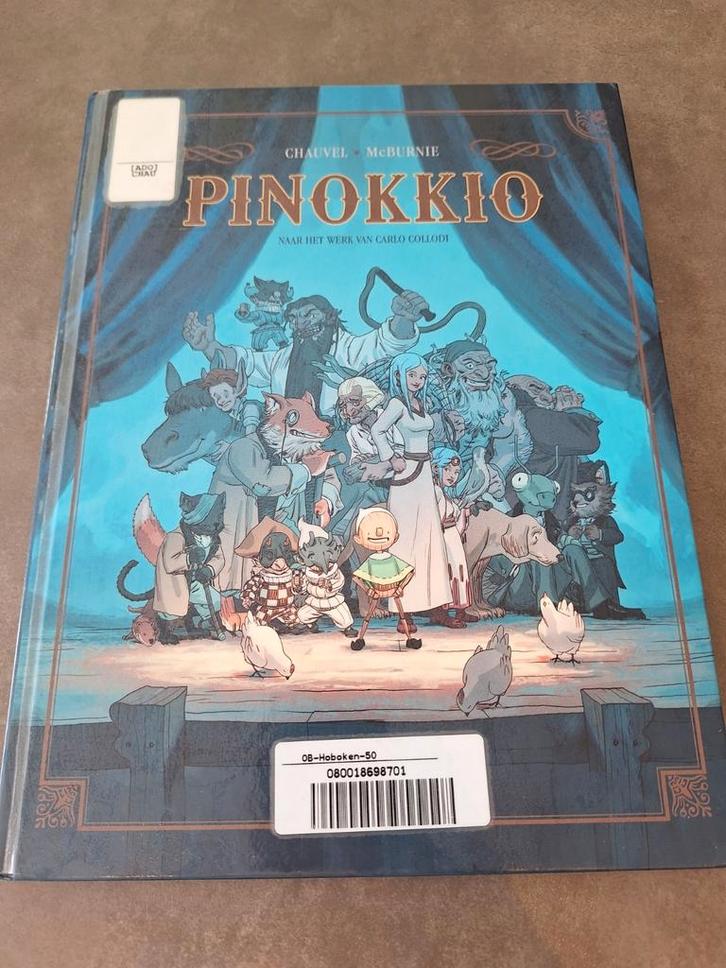 David Chauvel - Pinokkio, Livres, BD, Comme neuf, Enlèvement ou Envoi