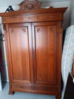 antieke gangkast, Ophalen, Gebruikt, 100 tot 150 cm, Met hangruimte