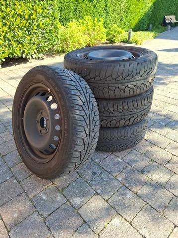 Winterbanden op stalen velg 16" beschikbaar voor biedingen