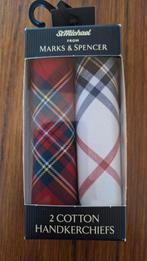 Vlinderdas met buikband en pochet voor heren in one size, Maat 52/54 (L), Marks en Spencer, Nieuw, Ophalen of Verzenden