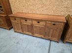 Mooie massief teakhouten dressoir 200cm, Ophalen, Zo goed als nieuw