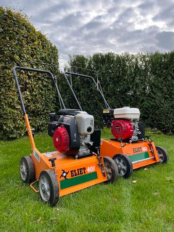 TE HUUR : Eliet verticuteermachines, Tuin en Terras, Ophalen, Zo goed als nieuw