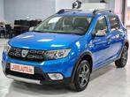 Dacia SANDERO Stepway 0.9 TCe (EU6.2) Gps Sensor Led Clim Cr, 898 cc, Stof, Blauw, 127 g/km