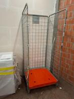 9 x rolcontainer / magazijnkar - 80 x 80 x 190 cm, 100 liter of meer, Verzenden, Gebruikt, Overige typen