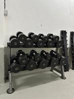 DUMBBELL SET 5KG - 40KG, Sport en Fitness, Ophalen of Verzenden, Zo goed als nieuw, Halterset