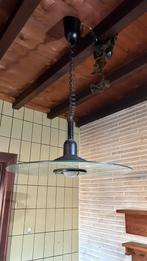 Glazen hanglamp, Ophalen, Gebruikt, Kunststof