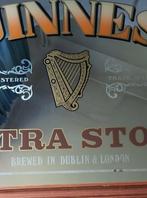 Spiegel Vintage 1960 Guiness Extra Stout groot bar horeca., Ophalen, Gebruikt