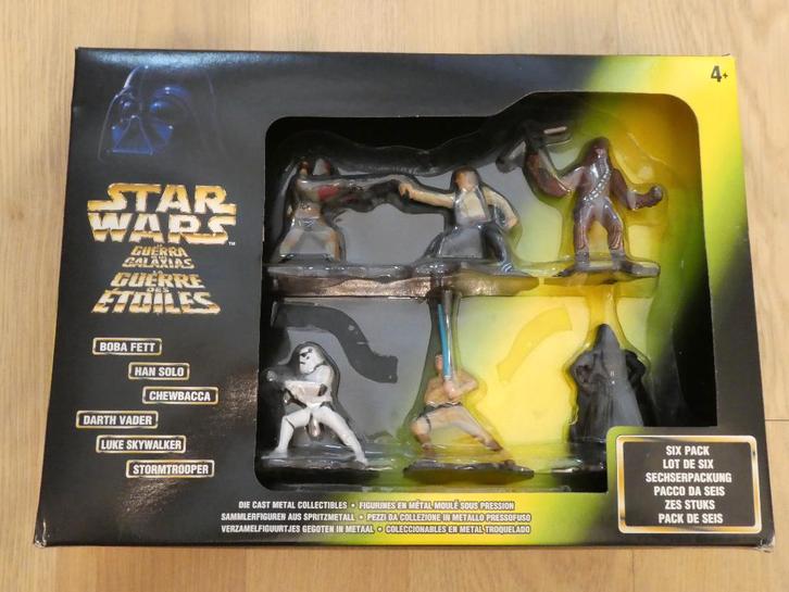 Pack de 6 Star Wars Die Cast, Collections, Star Wars, Neuf, Figurine, Enlèvement ou Envoi