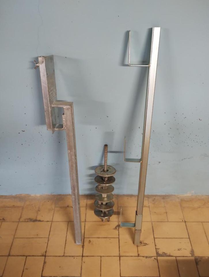 Randbeveiliging / Vloerrandbekisting, Doe-het-zelf en Bouw, Steigers, Nieuw, Daksteiger, Minder dan 2 meter, Ophalen
