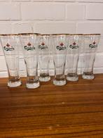 Carlsberg glazen 6stuks - zeer goed!!, Ophalen, Zo goed als nieuw, Bierglas