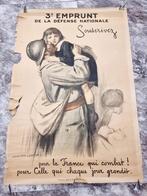 Originele WW1 posters, 4 stuks, Antiquités & Art, Enlèvement ou Envoi