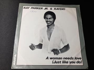 Ray Parker jr. & Raydio ‎ ‎- A woman needs love ' 7 = Mint beschikbaar voor biedingen